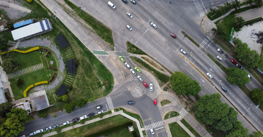 Debido a los accidentes de tránsito, se readecuará la rotonda de Avenida Alem y Belgrano
