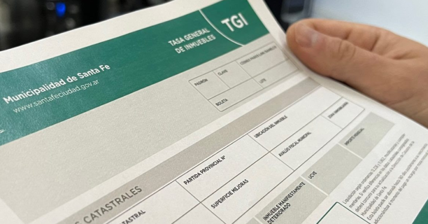 TGI: la Municipalidad de Santa Fe recuerda que está vigente el pago anual anticipado