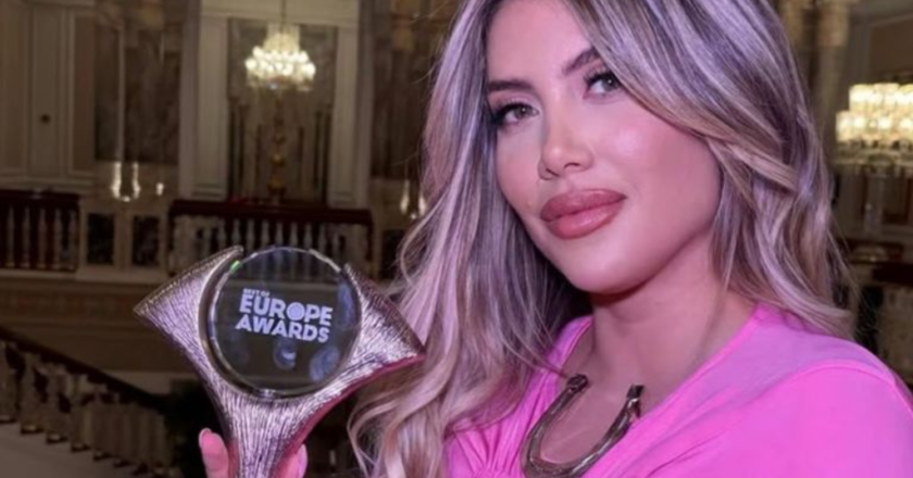 Wanda Nara ganó el premio a «Mejor mujer del año» en Turquía