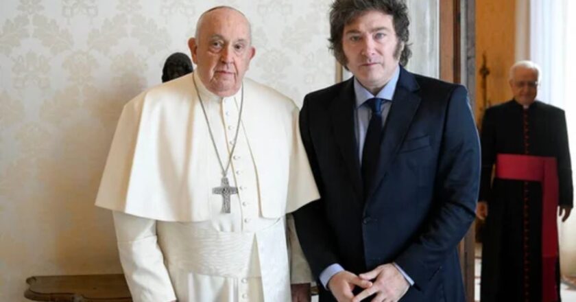 Javier Milei despidió al papa Francisco