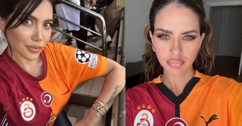 Galatasaray envió flores a Wanda Nara y a la China Suárez en el Día de la Madre