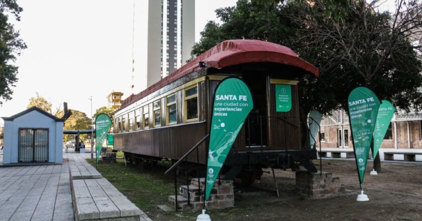 Otro espacio recuperado: se puso en valor el emblemático vagón del Paseo del Restaurador