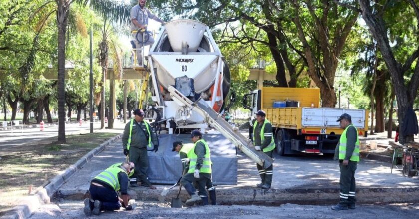 Manda peatones en Costanera Oeste: este lunes comienza la obra en Avenida Almirante Brown y Patricio Cullen