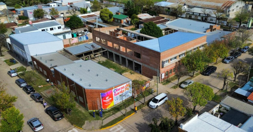 Esperanza: el Gobierno Provincial avanza con los trabajos para la terminación de la Escuela “Gregoria Matorras”