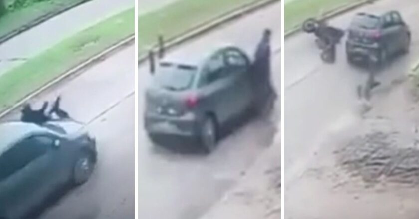 Doble atropello y fuga en La Plata: buscan al conductor