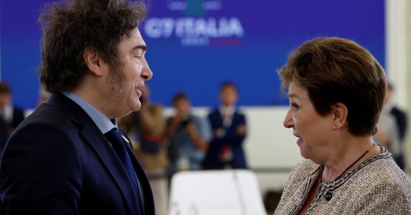 Milei se reúne con el FMI en inicio de gira por Estados Unidos