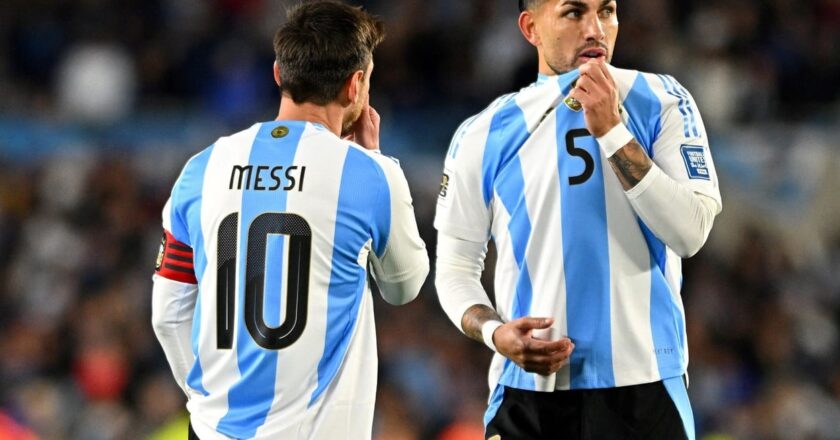 Argentina cede el liderazgo del ranking FIFA