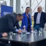 Santa Fe: inician la renovación del colector de cloacas con un sistema de cámara desinflada