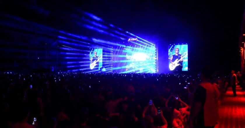 La Estación Belgrano recibió a más de 32 mil personas por el recital de Airbag y la Feria del Libro