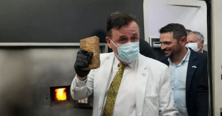 Avellaneda: destruyeron drogas incautadas en diversas causas judiciales