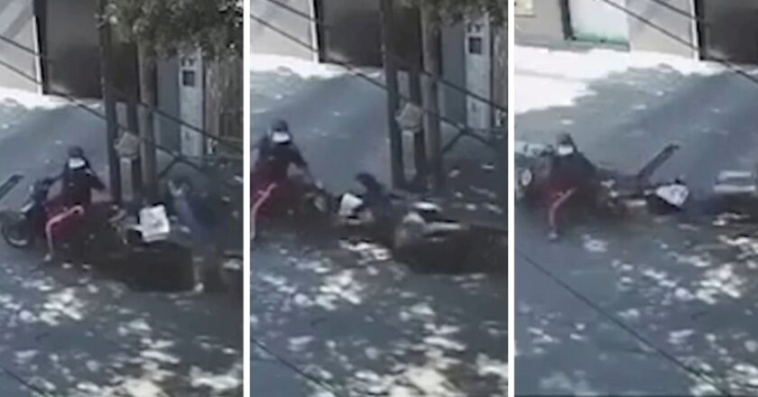 Motochorro arrastró a monja y le robó el bolso en Córdoba