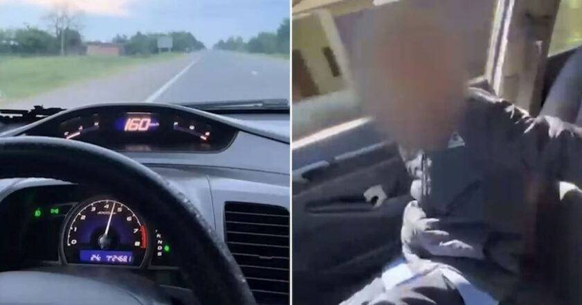 Tucumán: le retiraron la licencia a un conductor que se filmó a 170 km/h con su hijo