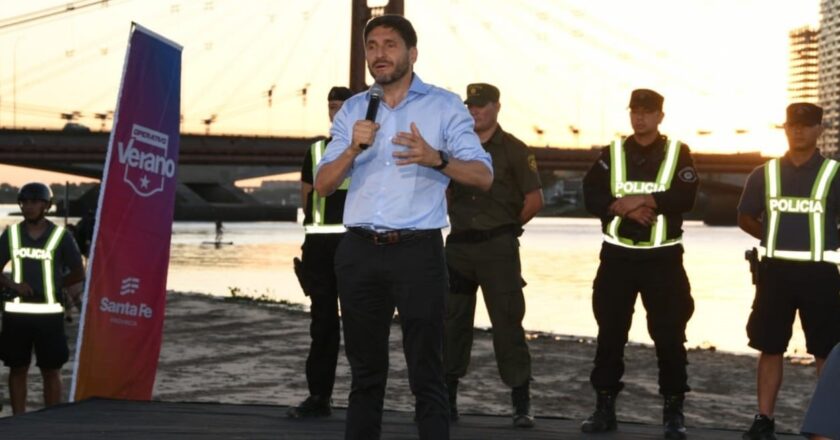 Pullaro lanzó el Operativo Verano con refuerzo de seguridad en Santa Fe
