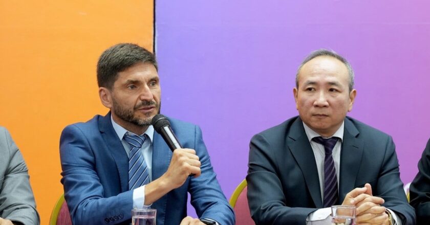 Pullaro y el embajador Wang Wei impulsaron una ronda de negocios entre empresas santafesinas y chinas