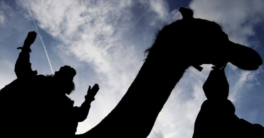 Los Reyes Magos llegaron a San Jerónimo Norte y llevaron alegría a los niños
