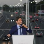 Pullaro habilitó el primer tramo del tercer carril de la Autopista Rosario – Santa Fe