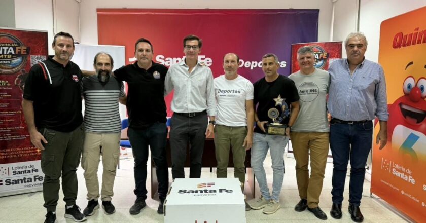 Presentaron la Copa Lotería de Santa Fe de Mountain Bike, nuevo circuito para el impulso del deporte regional.