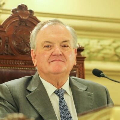 El Senado de Santa Fe reeligió a Michlig como presidente provisional