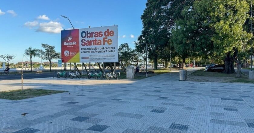 El Acuerdo Capital Santa Fe financia obras en avenidas 7 Jefes, Aristóbulo, Peñaloza y J.J. Paso