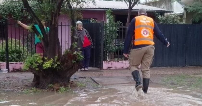 Cuenca del Salado: Precipitaciones equivalen al acumulado anual en varias áreas.