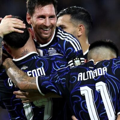 Argentina goleó a Zambia