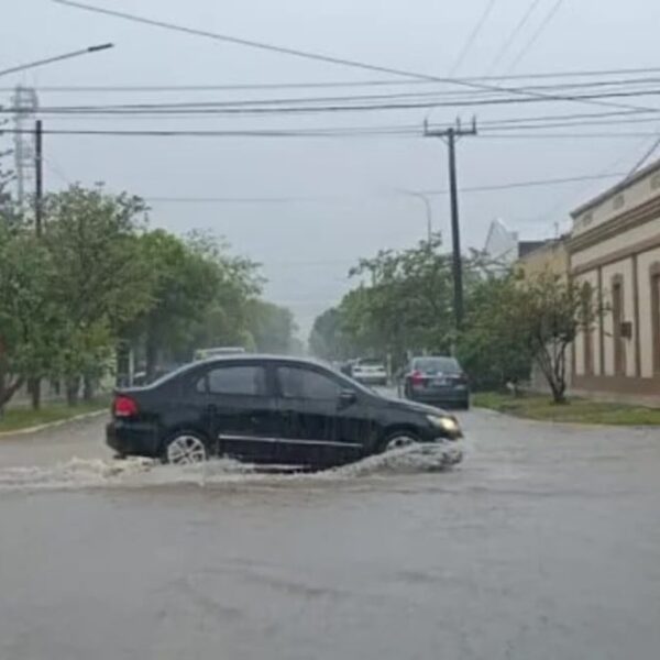 Fuerte temporal azotó el norte de Santa Fe