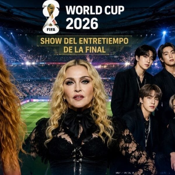 Shakira, Madonna y BTS, confirmados para el show del entretiempo de la final del Mundial 2026