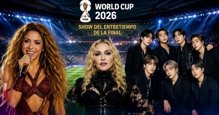 Shakira, Madonna y BTS, confirmados para el show del entretiempo de la final del Mundial 2026