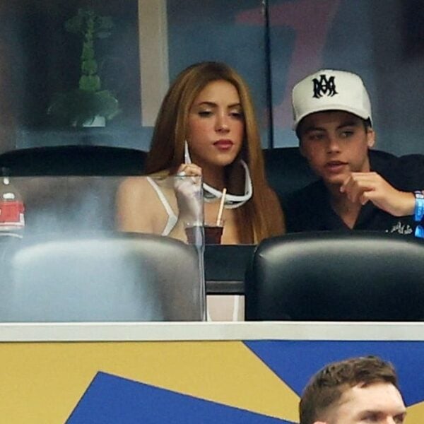 Shakira fue a ver a la Selección Argentina en el Dallas Stadium