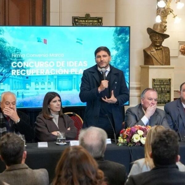 Impulsan la recuperación de la Plaza Italia en la ciudad de Santa Fe