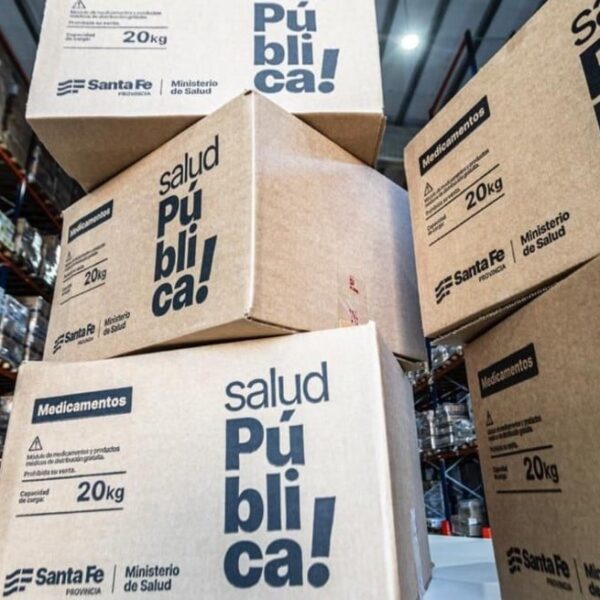 Santa Fe: ponen en marcha el nuevo sistema logístico de distribución de medicamentos