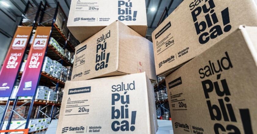Santa Fe: ponen en marcha el nuevo sistema logístico de distribución de medicamentos
