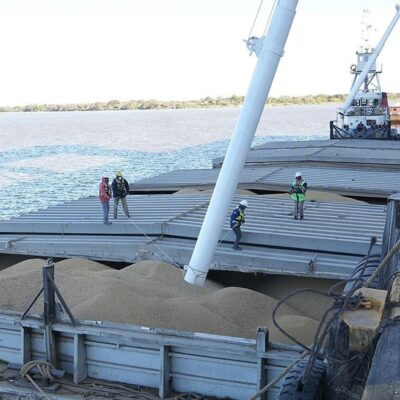 El Puerto de Santa Fe despachó 8.000 toneladas de soja