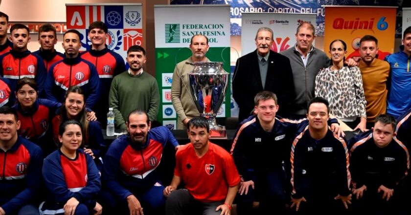 Presentaron la primera Copa Santa Fe de Futsal y fútbol adaptado