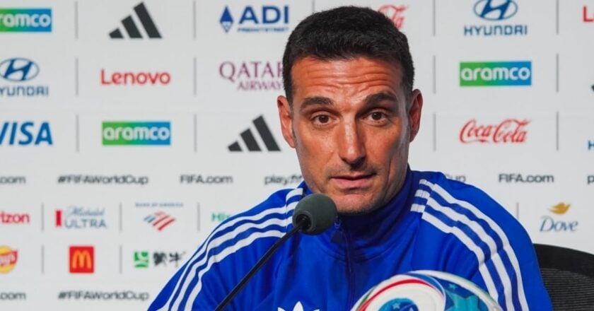 Scaloni anunció el once titular de Argentina contra Egipto