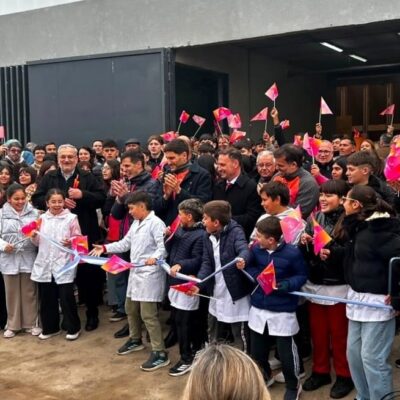 Quedó inaugurado el Invencible Velódromo en Rafaela