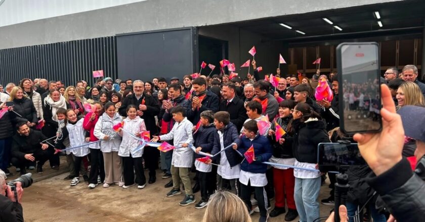 Quedó inaugurado el Invencible Velódromo en Rafaela