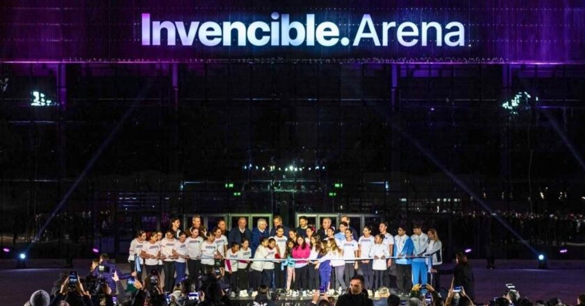Inauguraron el Invencible Arena, uno de los escenarios principales de los Juegos Sudamericanos