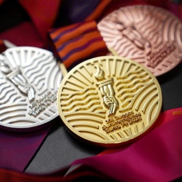 El significado de los símbolos en las medallas de los Juegos Suramericanos 2026