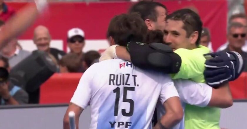 Los Leones ganaron la medalla de bronce en el Mundial de hockey sobre césped
