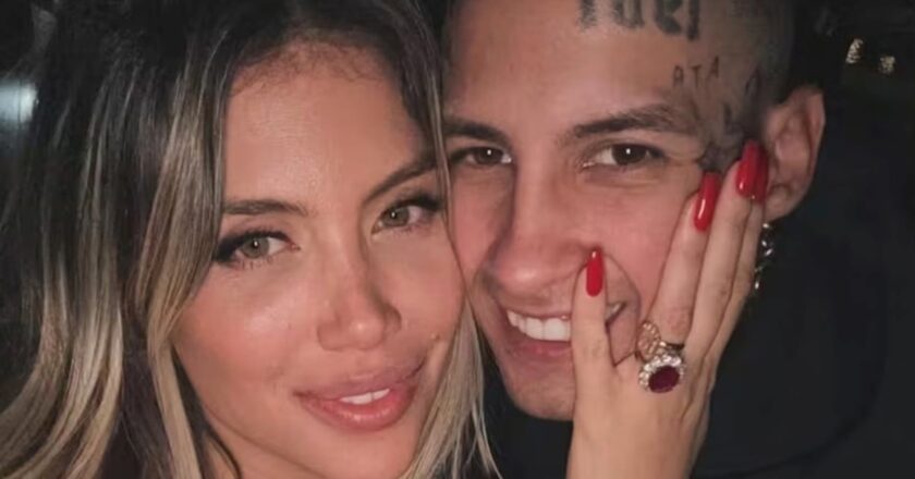 Wanda Nara y L-Gante se reencontraron públicamente y alimentan las versiones de romance