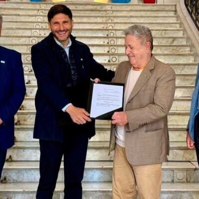 Eduardo Duhalde se reunió con Maximiliano Pullaro en Santa Fe