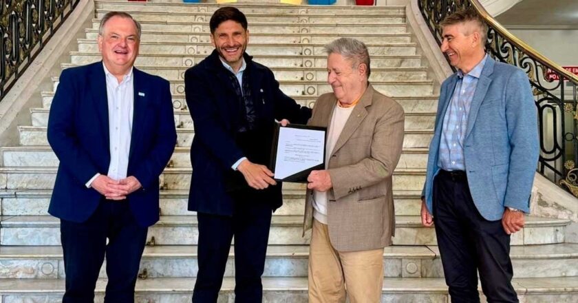 Eduardo Duhalde se reunió con Maximiliano Pullaro en Santa Fe