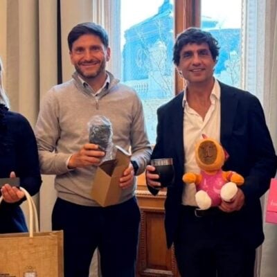 Pullaro se reunió con Hernán Lacunza para analizar el escenario económico y fiscal