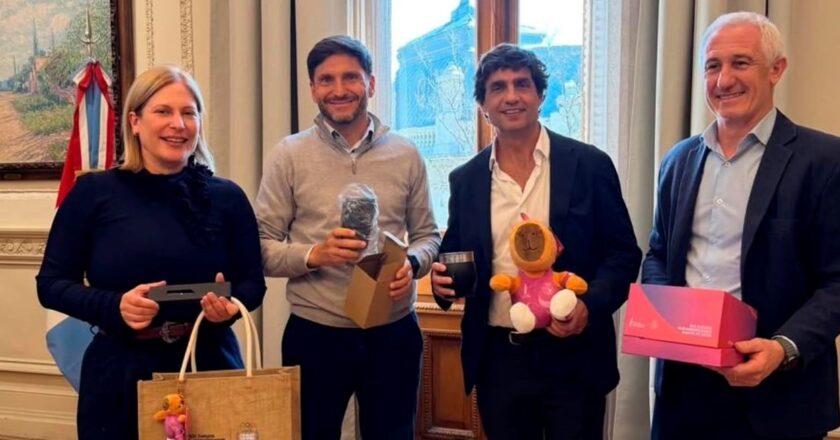 Pullaro se reunió con Hernán Lacunza para analizar el escenario económico y fiscal