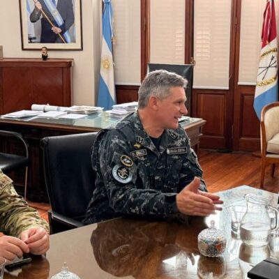 La Armada puso su logística a disposición de Santa Fe ante posibles emergencias ambientales
